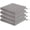 Grey, variant on Patio Chair Cushions Set of 4, Outdoor Seat Cushions for Patio Furniture 19 x 19 Inch, Indoor Square Corner Dining Chair Pads Set with Ties and Inner Dust Cover, (Grey)