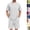23# Light Gray, variant on Mens Pajamas Set Lightweight Summer Pjs Sleepwear Soft Comfy Short Sleeve Loungewear With Pocket Light Gray 3XL