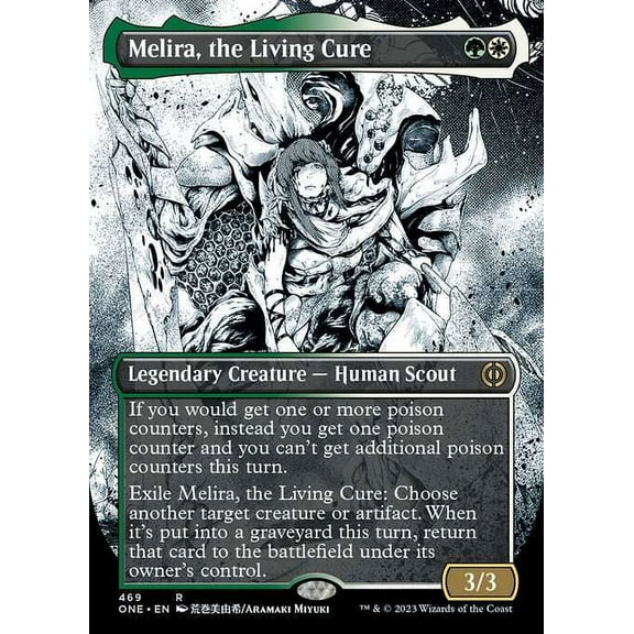 MtG Phyrexia: All Will Be One Rare Melira, the Living Cure (Compleat Foil) #469