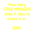 thumbnail image 3 of CafePress - Stage Managers Screw Done Dark T Shirt - Men's Classic Cotton T-Shirts, 3 of 3