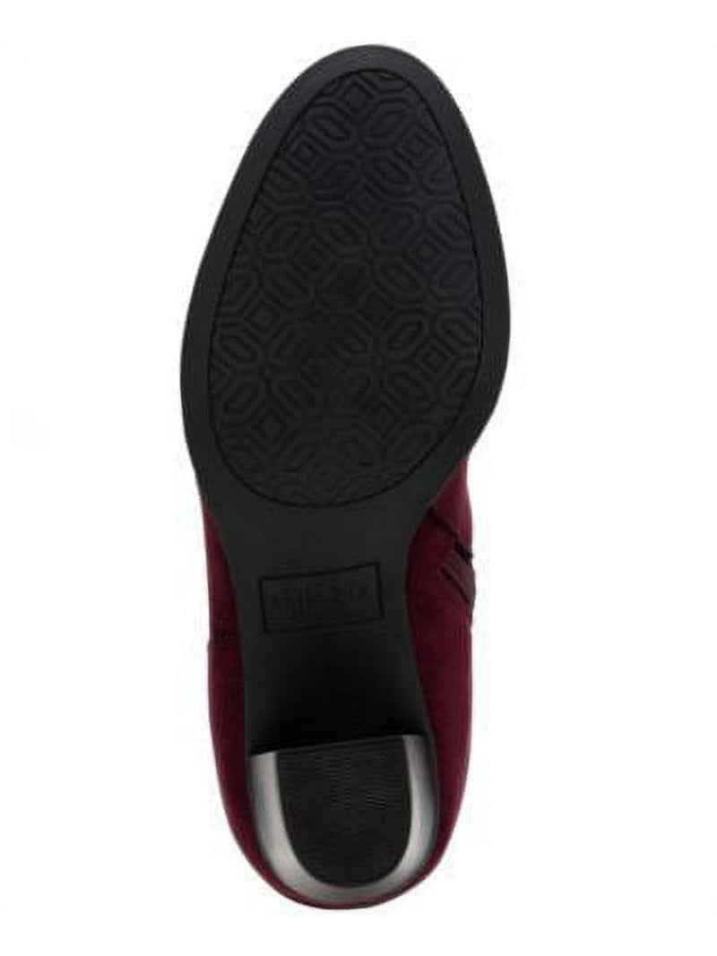 womens burgundy dress boots Harrie Knee High Boots Burgundy