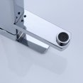 thumbnail image 3 of Grifo de baño moderno con acabado de níquel cepillado a prueba de óxido y anticorrosión, grifo de baño de un solo orificio que garantiza durabilidad y estilo para su área de baño, 3 of 5