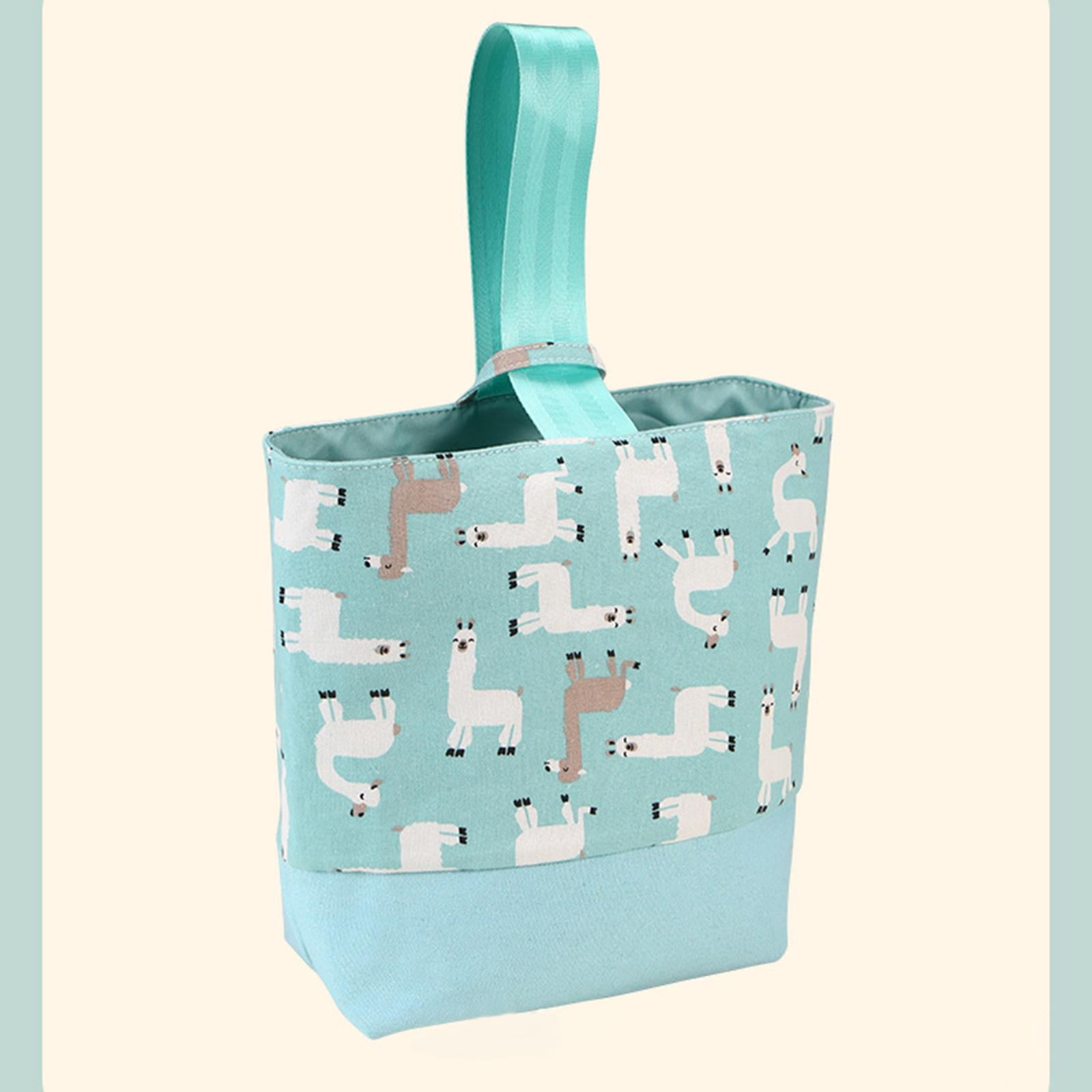 amagogo Yarn Bag for Crocheting Storage Drum Stylish Portable Yarn Organizer Knitting Tote Bag for Household Travel Knitting Supplies Animal