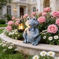 thumbnail image 7 of Eolstice Outdoor Solar Lights, Resin Solar Outdoor Light Statue, Animals Decorations for Courtyard Paths, Garden Balcony, Nighttime Decorative Lighting, 7 of 7