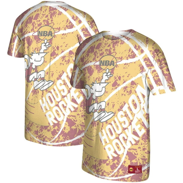 mitchell and ness rockets shirt
