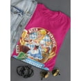 thumbnail image 3 of Oktoberfest Cute Girl T-Shirt Women -Image by Shutterstock, Female x-Large, 3 of 4