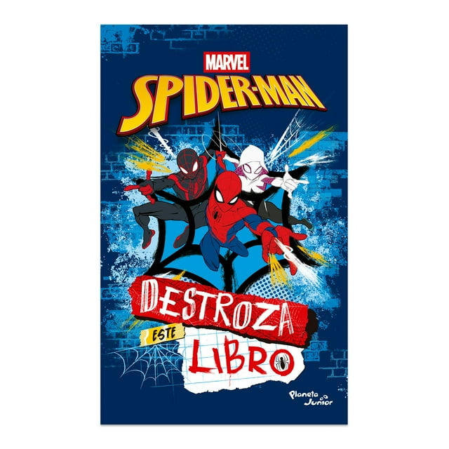 SpiderMan Destroza Este Libro Planeta Junior Libro de bolsillo 1ra edicion