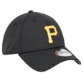 thumbnail image 3 of Men's New Era Black Pittsburgh Pirates Tech 39THIRTY Flex Hat, 3 of 6