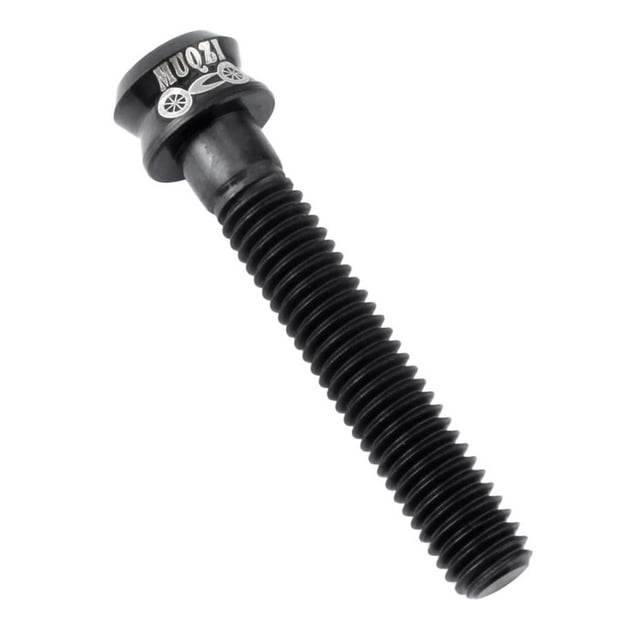 Durable M6 X 35mm Stem Screw Headset Cover Titanium - Color Choice Black