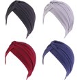 thumbnail image 1 of GFDYREE Turban en Coton pour Femmes Bonnet de Chimiothérapie contre le Cancer Bonnet de Perte de Cheveux, 1 of 6