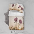 thumbnail image 2 of 3D Sunset Floral Funda de edredón Set Ropa de cama Set Funda nórdica Fundas de almohada 115, 2 of 3