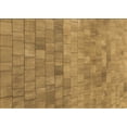 thumbnail image 1 of Ahgly Company Machine Washable Indoor Rectangle Transitional Yellow Area Rugs, 4' x 6', 1 of 7