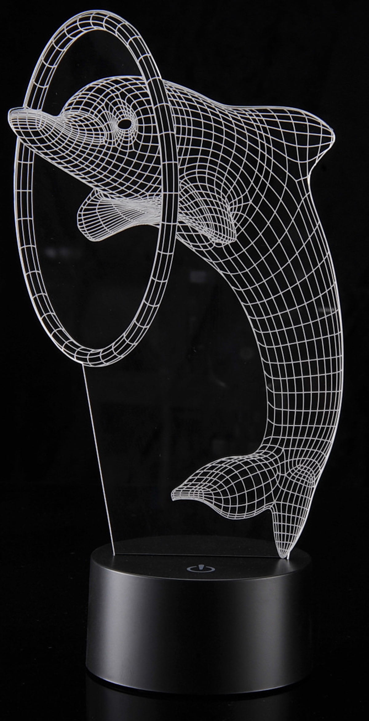 PlayWorld Board No More! 3D Dolphin Laser Cut Precision LED Lights