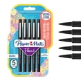 thumbnail image 1 of Bolígrafos de Punta Fina Paper Mate Flair Punto Medio Negro 0.7 mm 5 Unidades, 1 of 9