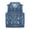 Blue-2320, variant on KIDSCOOL SPACE Little Kid Jean Vest,Junior Ripped Denim Vest Tops ,Blue,7-8 Years