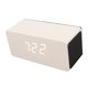 thumbnail image 4 of Reloj LED De Madera, Reloj De Madera Blanco Bluetooth De 15W Para Dormitorio, 4 of 7