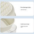 thumbnail image 3 of Square turtle feeding tank double-layer turtle toilet separated tabletop, 3 of 5