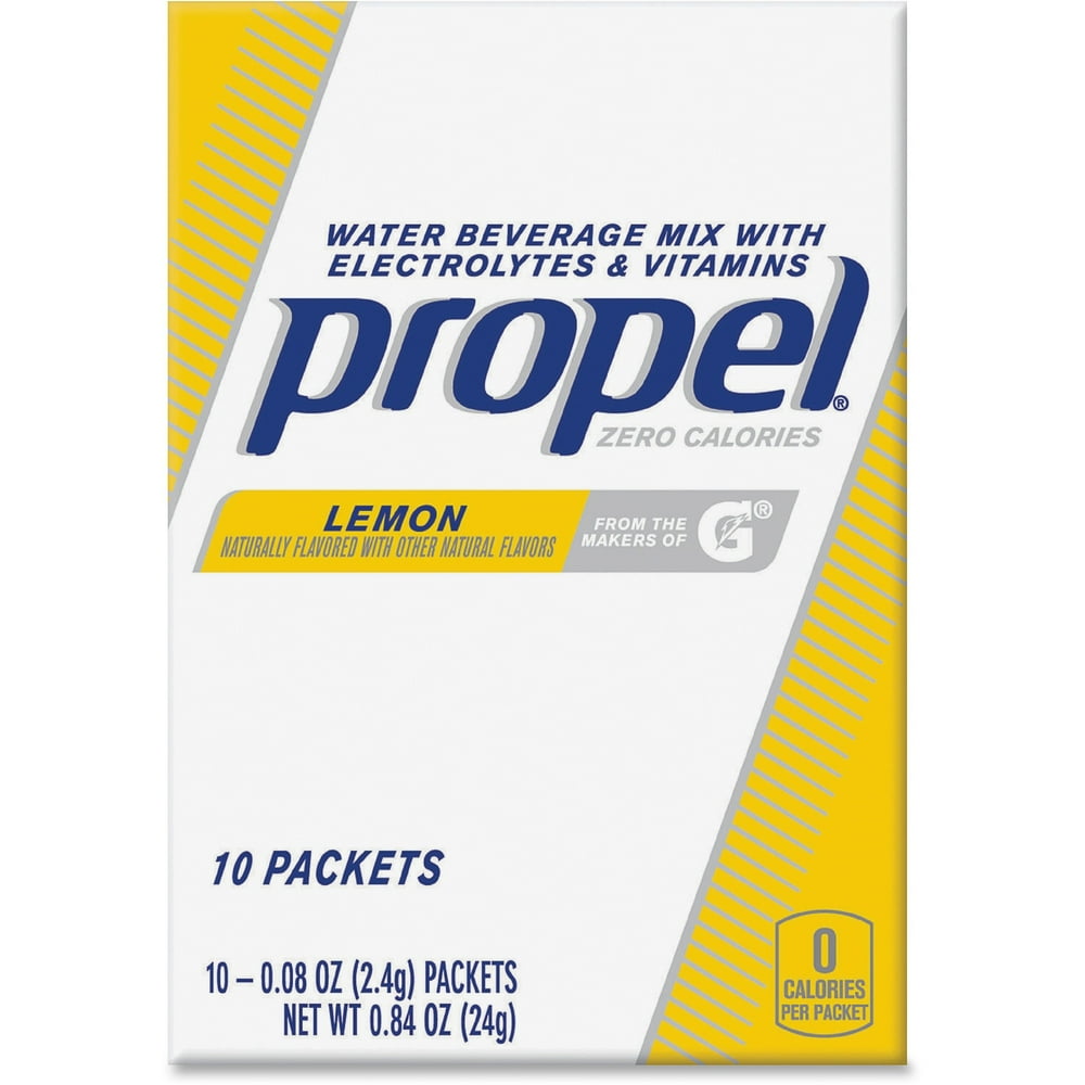 Propel Powder, Lemon, 0.84 Oz, 10 Ct