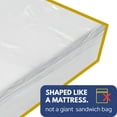 thumbnail image 5 of WENSES Crib Mattress Storage Bag with Zipper, 5 Mil Clear Plastic Cover for Moving, Includes Accessory Bags, 5 of 8
