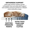 thumbnail image 6 of FurHaven Pet Products Quilted Full Support Orthopedic Sofa Pet Bed for Dogs & Cats - Navy, Jumbo, 6 of 13