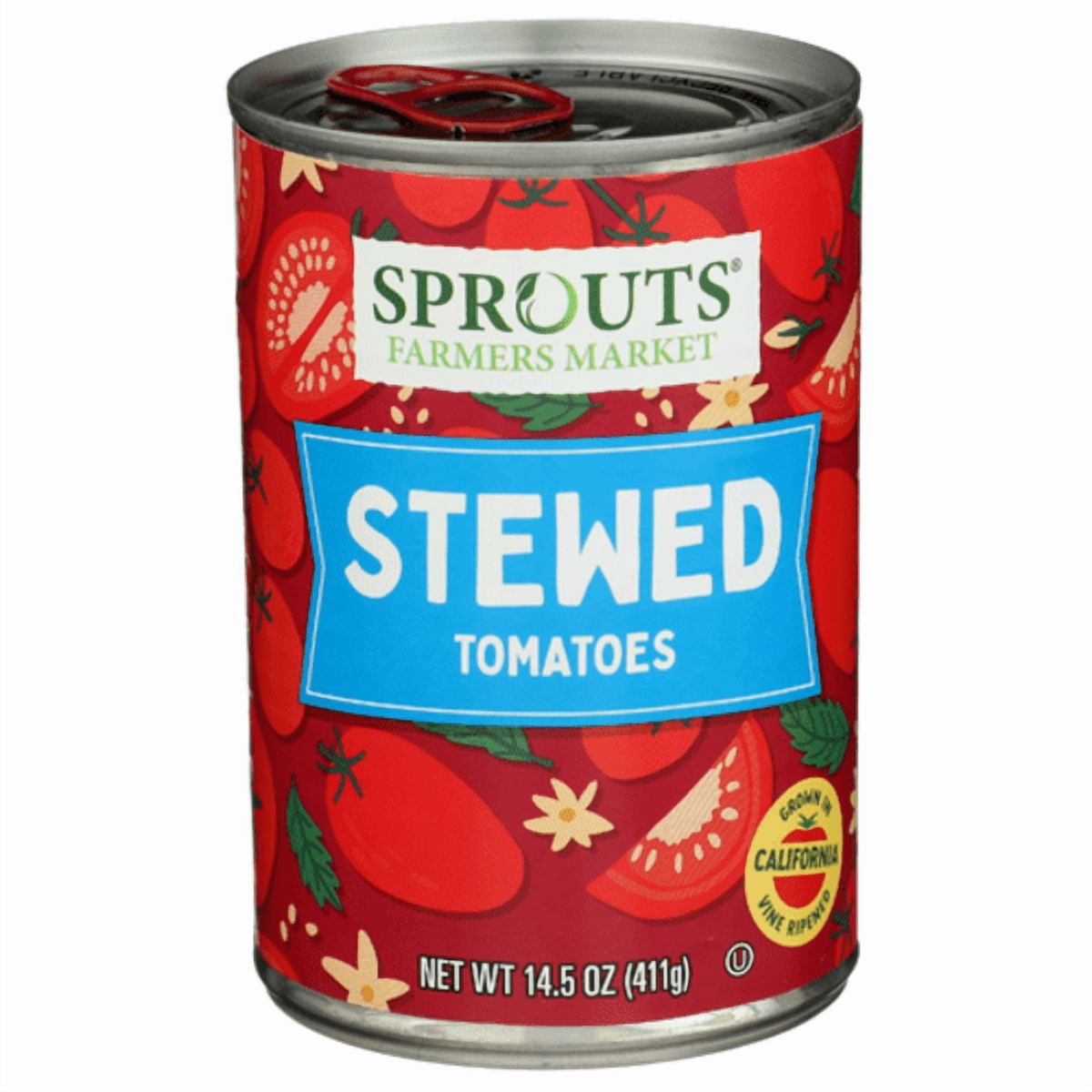 Sprouts Stewed Canned Tomatoes 14.5 oz (Pack of 3)