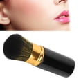 thumbnail image 3 of Brocha de Maquillaje Kabuki Retráctil Brocha de Viaje para Colorete Facial Crema de Contorno en Polvo Mineral con Cubierta Estuche de Aluminio Portátil negro + Rosa 2 ANGGREK Otros, 3 of 8
