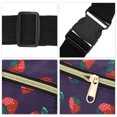 thumbnail image 4 of Unique Bargains 1 Pc Fanny Pack Strawberry Pattern Waist Bag Purple, 4 of 6