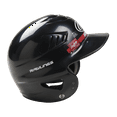 thumbnail image 2 of Rawlings Vapor Molded OSFM Baseball Helmet, Black, 2 of 6