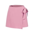 thumbnail image 4 of IROINNID Women's Casual Elastic Waist Loose Solid Shorts Streetwear, 4 of 5