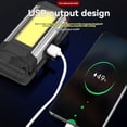 thumbnail image 3 of TFixol Portable COB LED Work Light with Magnetic Hook, USB Rechargeable, 5 Lighting Modes, Waterproof Design for Indoor/Outdoor Use, 3 of 6