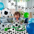 thumbnail image 6 of Soccer Party Tableware, Soccer Birthday Tableware Set - Plates and Napkins Tablecloth & Soccer Decoration Banner etc Soccer Theme Party Tableware for Soccer Birthday Party Decorations Supplies, 6 of 8