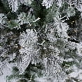 thumbnail image 4 of Vickerman 7.5' x 45" Flocked Kiana Artificial Christmas Tree with Warm White LED Lights., 4 of 6