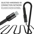 thumbnail image 5 of 2 Pack 6FT Type-C to Type-C Cable Fast Charging Cable Data Sync Charger Cable Cord For Samsung Galaxy S10 S9 S9+ Galaxy S8 S8 Plus Nexus 5X 6P OnePlus 2 3 LG G5 G6 V20 HTC M10 Google Pixel XL(Black), 5 of 5