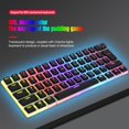 thumbnail image 4 of Clavier Compact 61 Touches, Clavier de Jeu Filaire 60%, Clavier Mini Clavier RGB Rétroéclairé Ultra-Compact pour PC / Mac Gamer, Dactylo, Voyage, Facile à Transporter sur Voyage d'Affaires-0628, 4 of 5