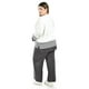 thumbnail image 3 of Conjunto de punto a rayas Roman Fashion / Tallas Extras, 9001 (Gris obscuro) gris oscuro 36, 3 of 6