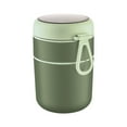 thumbnail image 1 of Naiovety Frasco termo portátil para comida, disfrute de comidas caseras en cualquier lugar, frascos de sopa de acero inoxidable para comida Mostrada 304 verde-710ml, 1 of 6