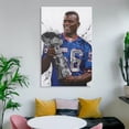 thumbnail image 6 of Lawrence Taylor Canvas Poster Wall Art Picture Painting Poster Canvas Print Posters Artworks Bedroom Living Room Decor 12x18inch(30x45cm), 6 of 6