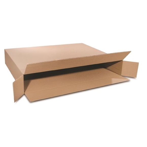 The Packaging Wholesalers 24 x 5 x 18 Inches Picture and Mirror Shipping/Moving Boxes, 25-Count (BS240518FOL)
