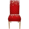 thumbnail image 2 of Christmas Dining Room Chair Covers Set of 6,Removable Washable Parson Chair Covers for Dining Room,Living Room,Kitchen Christmas Decorations, 2 of 5