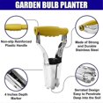 thumbnail image 3 of Garden Bulb Planter,Automatic Stainless Steel Soil Release Tool with 4Inches Depth Mark,HandHeld Bu, 3 of 5