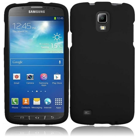 Hard Rubberized Case for Samsung Galaxy S4 Active i537 (Best S4 Active Case)