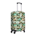 thumbnail image 3 of Balery Luggage Cover Colorful Hawaii Palms Print Suitcase Covers for Luggage Elastic Washable Suitcase Protector Fits 18-32 Inch Luggage-X-Large, 3 of 9