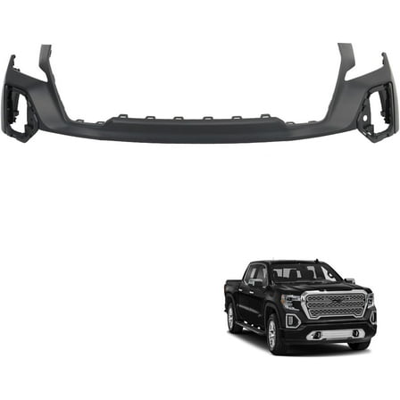 waltyotur Front Bumper Cover Front Upper Plastic Replacement for 2019 2020 2021 Sierra 1500 84542582
