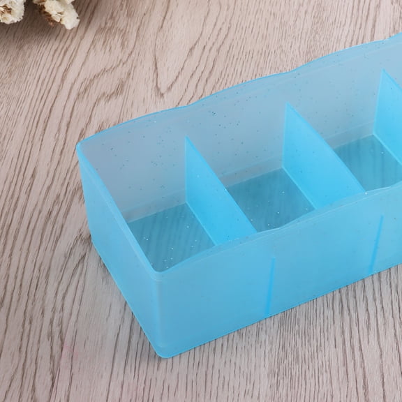 OUNONA Socks Storage Box Drawer Organizer Plastics for Household Users 1Pack