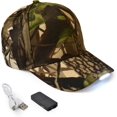 thumbnail image 1 of shiyou-Hands Free LED Baseball Cap Sport Hat Outdoor Jogging Hip Hop Party Holiday Rechargeable, 1 of 4
