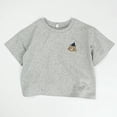 thumbnail image 6 of Miqool Boys Cute Bear Embroidered T-Shirt Casual Crew Neck Short Sleeve Tee for Kids Breathable Summer Clothes, 6 of 7