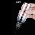 thumbnail image 4 of Botellas de Agua Transparentes Colcomx 30 ml con Dispensador Giratorias a Prueba de Afiladas Gorras Negras, 4 of 6