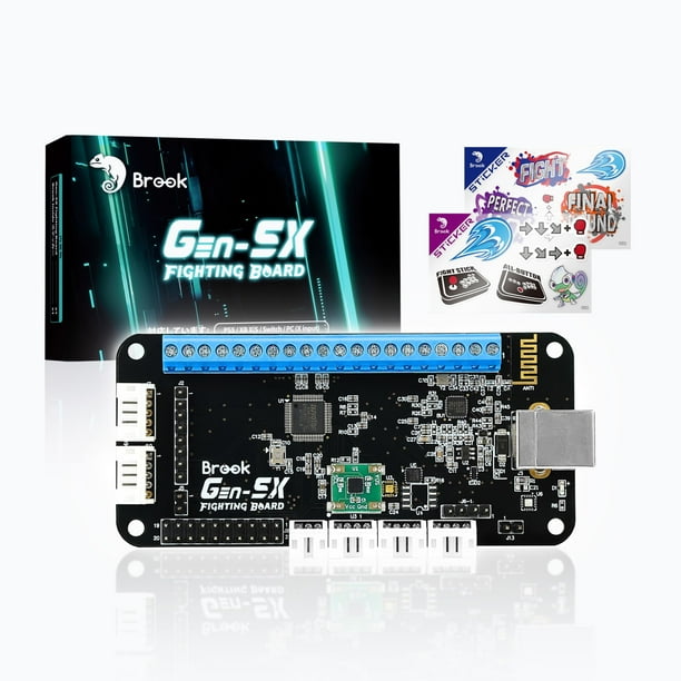 Placa de juego Brook Gen5X Ultimate multiplataforma para PS5, XB, XS, Switch y PC