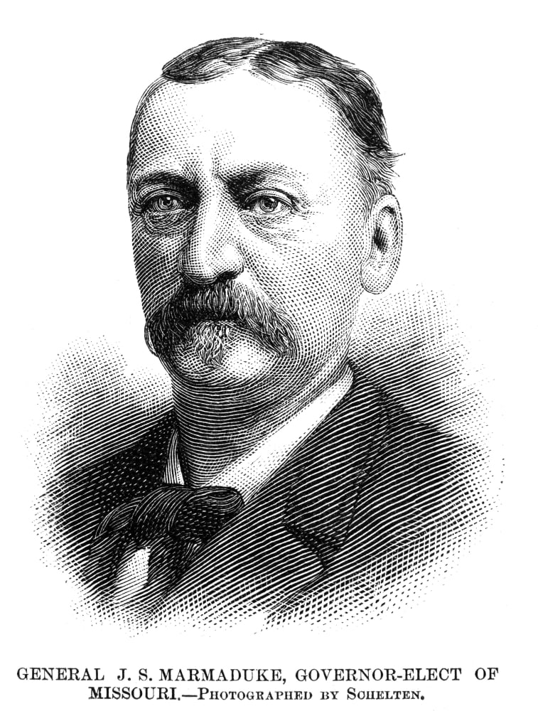 John Marmaduke (18331887). /Njohn Sappington Marmaduke. American