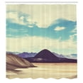 thumbnail image 3 of Ambesonne Landscape Shower Curtain, Brazilian Plateau, 69"Wx84"L, Multicolor, 3 of 5